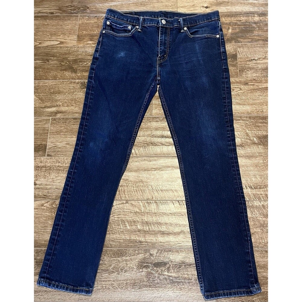 Levi's 511 Slim Fit Jeans Men's 36x34 (34x31) Blue Medium Wash Stretch Denim